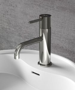 Смеситель для раковины NT Bagno Silio NT4211 серый хром