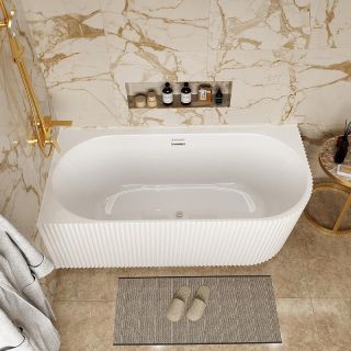 Акриловая ванна Grossman Cristal 150х75 GR-2205FL цвет Белый глянцевый