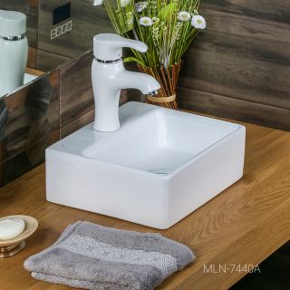 Накладная раковина Melana 7440A-805 33см белый Накладная раковина Melana 7440A-805 33см белый