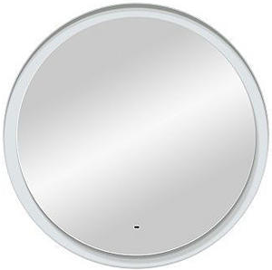 Зеркало с подсветкой Art&Max Napoli 80см белый матовый AM-Nap-800-DS-F-White