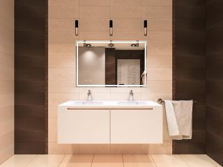 Зеркало с подсветкой Azario Livia ФР-00001767 120 см