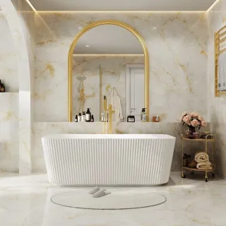 Ванна акриловая Grossman Cristal GR-2028F 170x75 см белый
