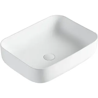Тумба с раковиной Orange Отто Ot-75TuMDF+B05-500W 75 см белый глянец