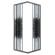Душевой уголок Niagara Eco NG-1008-14QBLACK 80x80 см профиль чёрный стекло мозаика