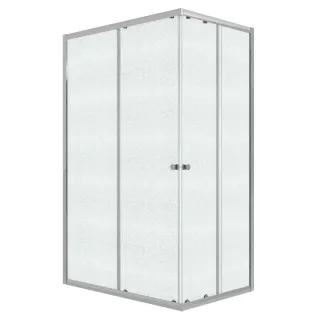 Душевой уголок Niagara Eco NG-1012-14QMT 120x80 см профиль хром матовый стекло матовое