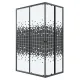 Душевой уголок Niagara Eco NG-1012-14QBLACK 120x80 см профиль чёрный стекло мозаика