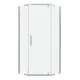 Душевой уголок Niagara Eco NG-1010-14D 100x100 см профиль хром стекло прозрачное