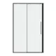 Душевая дверь в нишу Niagara Nova NG-34-L13CHGR 130 см профиль графит матовый стекло шиншилла