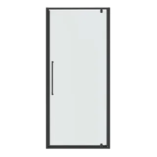 Душевая дверь в нишу Niagara Nova NG-35-9AGR 90 см профиль графит матовый стекло прозрачное