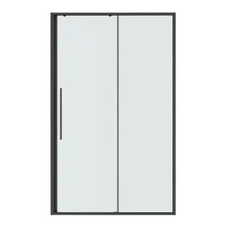 Душевая дверь в нишу Niagara Nova NG-34-11AGR 110 см профиль графит матовый стекло прозрачное