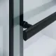 Душевая перегородка Niagara Nova NG-671-10BLACK 100 см профиль чёрный стекло прозрачное