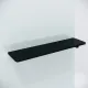 Душевая перегородка Niagara Nova NG-582-90BLACK 90 см профиль чёрный стекло белый градиент