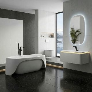 Акриловая ванна Black&White Swan 170х78 3055SB цвет Белый