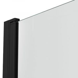 Шторка на ванну Bravat Alfa 70x150см чёрный BG070.1501BM