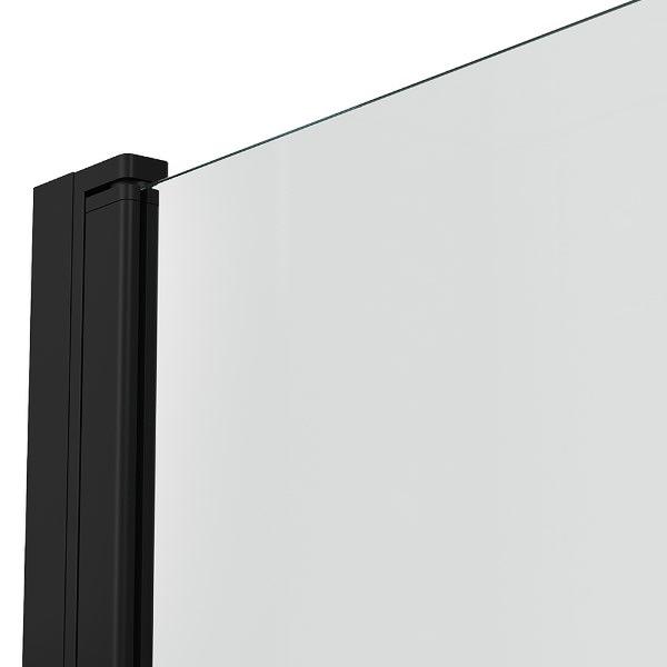 Шторка на ванну Bravat Alfa 70x150см чёрный BG070.1501BM