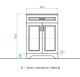 Комод Style Line Олеандр-2 60 ЛС-00000475