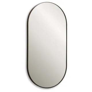 Зеркало Dreja Glow 99.2036 50 см чёрный