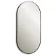 Зеркало Dreja Glow 99.2036 50 см чёрный
