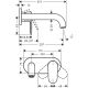 Смеситель Hansgrohe Vernis Blend 71576000 для раковины Смеситель Hansgrohe Vernis Blend 71576000 для раковины