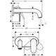 Смеситель Hansgrohe Vernis Shape 71578000 для раковины