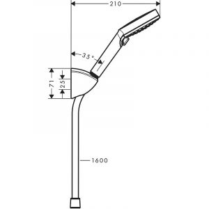 Душевой набор Hansgrohe Vernis Blend 26273000