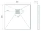 Поддон литьевой Good Door Essentia ЛП00317 80x80 см белый