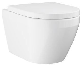 Унитаз с инсталляцией Grohe Rapid SL 102514SH00 цвет Белый с сиденьем Микролифт и клавишей смыва цвет Хром
