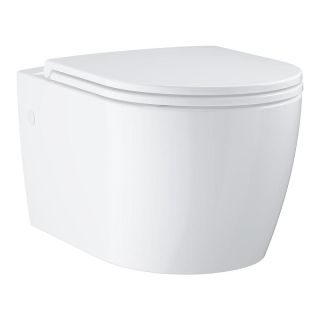 Унитаз подвесной Grohe Bau Ceramic 103860SH00 цвет Альпин-белый с сиденьем Микролифт