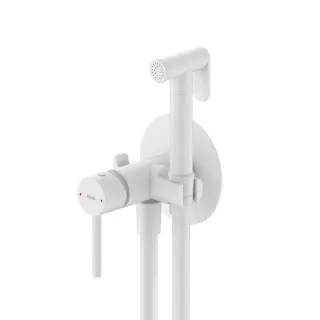 Гигиенический душ со смесителем IDDIS Аксес (Axes) 005WTR0i08 белый матовый