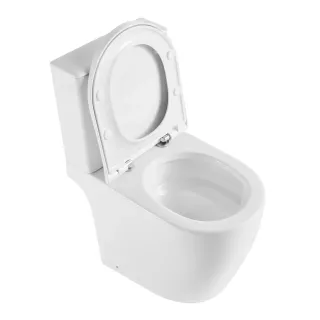 Унитаз  Black & White 6650W белый