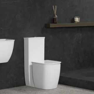 Унитаз  Black & White 7770WX  белый