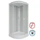 Душевая кабина Niagara Promo P80/13/MT 80x80 см профиль белый стекло матовое
