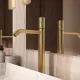 Смеситель для раковины Vincea VBF-6AU2BG золото брашированное