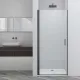 Душевая дверь Vincea Alpha VDP-3AL850CLGM 85 см стекло прозрачное профиль вороненая сталь