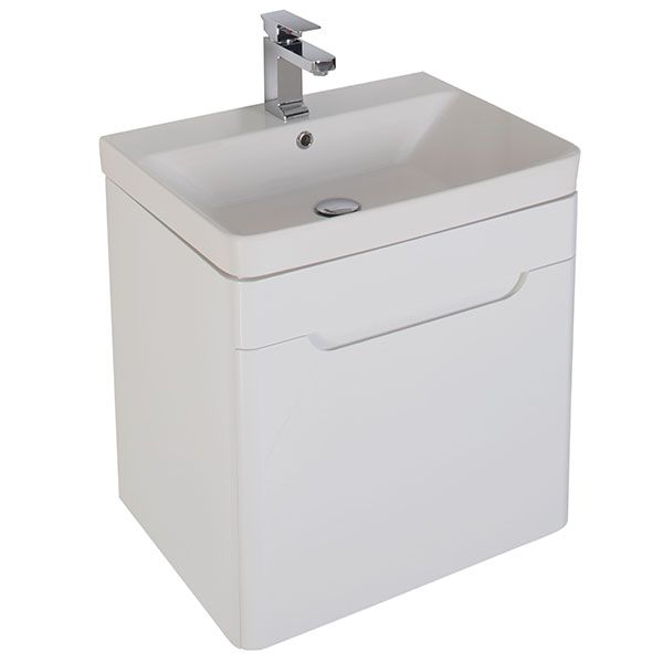 Тумба с раковиной Aquanet София 60 белый (212586)