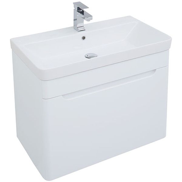 Тумба с раковиной Aquanet София 80 белый (212587)
