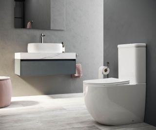Напольный унитаз Ceramica Nova Mia CN1801 безободковый белый Напольный унитаз Ceramica Nova Mia CN1801 безободковый белый