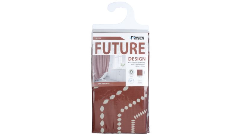 Штора для ванной Fixsen Future (FX-1511)