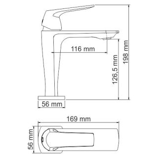 WasserKRAFT Neime 1903 Смеситель для раковины WasserKRAFT Neime 1903 Смеситель для раковины