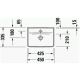 Раковина Duravit D-Neo 0738450041 белая 45 см Раковина Duravit D-Neo 0738450041 белая 45 см