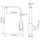 WasserKRAFT Neime 1907 Смеситель для кухни с поворотным изливом WasserKRAFT Neime 1907 Смеситель для кухни с поворотным изливом
