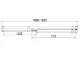 Душевая дверь Vincea Extenza VDP-4EX1112CLBN 110-120 см стекло прозрачное профиль никель брашированный