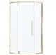 Душевой уголок Vincea Slim-N VSP-4SN100CLG 100 x 100 см стекло прозрачное профиль золото брашированное