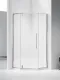 Душевой уголок Vincea Slim-N VSP-4SN100CLBN 100 x 100 см стекло прозрачное профиль никель брашированный