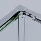 Душевой уголок Vincea  VSRW-3AL9090CL 90 x 90 см стекло прозрачное профиль хром