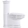 Унитаз CeramaLux Lux Classic 1409 с бачком и сиденьем Микролифт