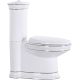 Унитаз CeramaLux Lux Classic 1409 с бачком и сиденьем Микролифт