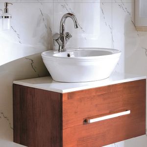 Раковина CeramaLux 2150 белая 60 см