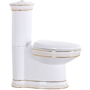 Унитаз CeramaLux Lux Classic 4283 с бачком и сиденьем Микролифт