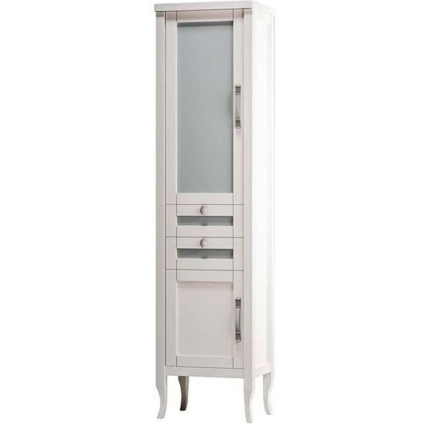 Шкаф-колонна Opadiris Мираж 45 L 00-00000051 Слоновая кость
